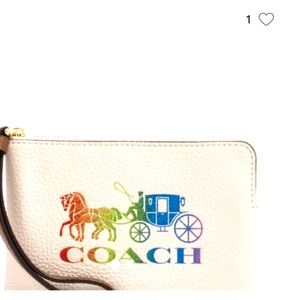 Coach pride Rainbow horse and Carriage